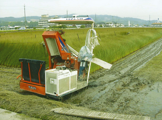 刈り取り